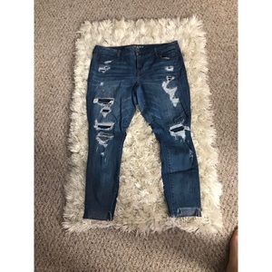 American Eagle destroyed Jeggings